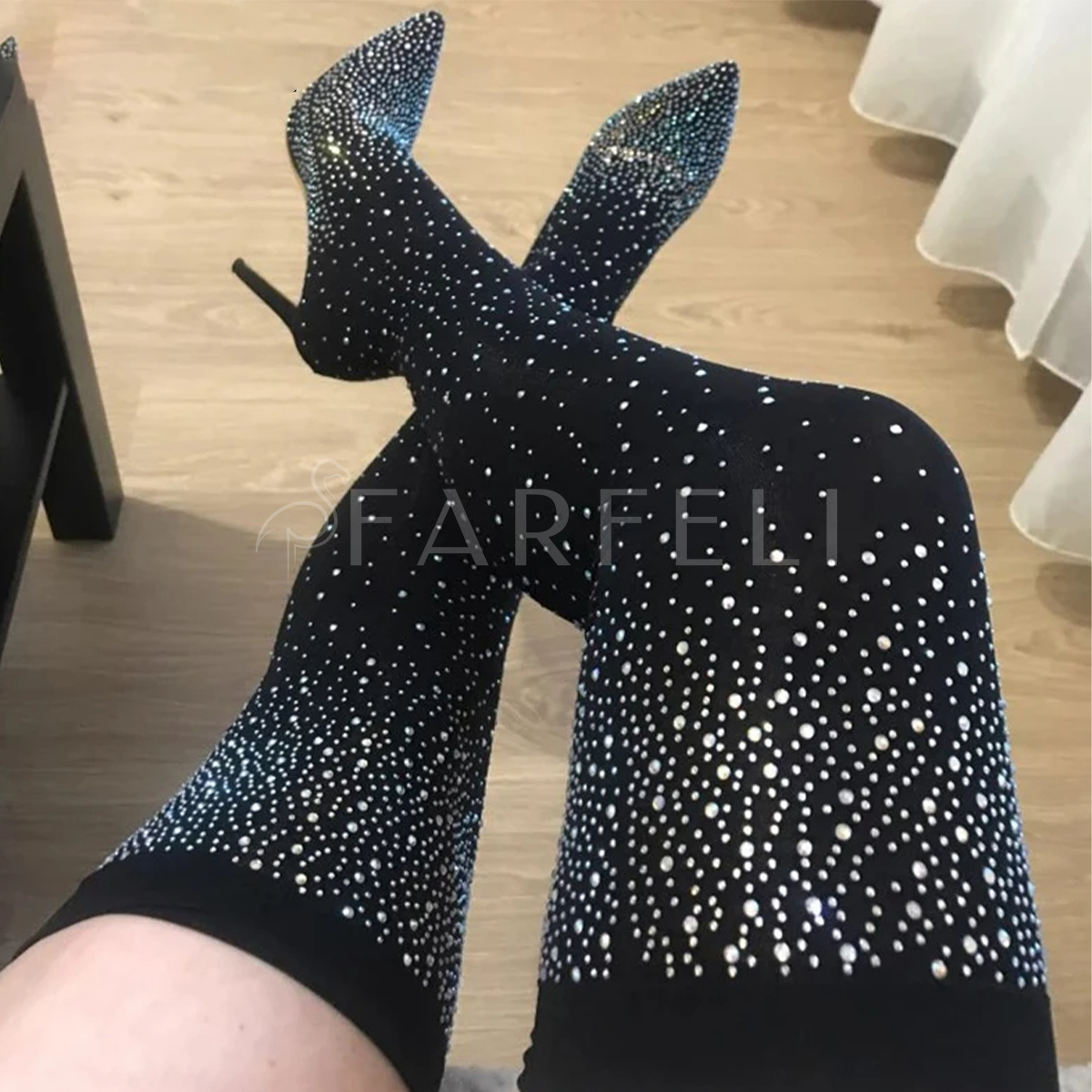 Botte Chaussette Sexy Glamour