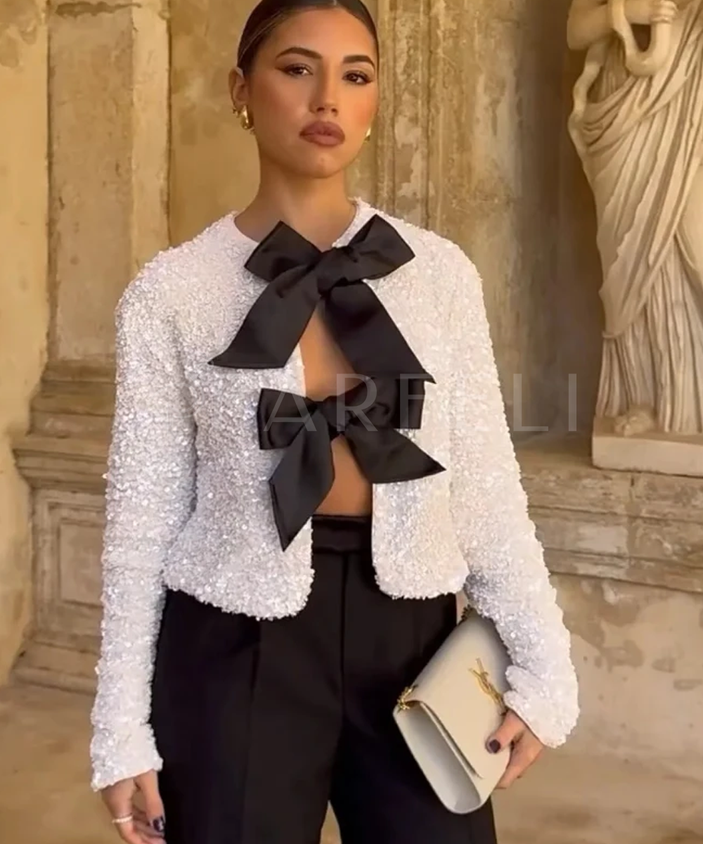Manteau Glamour Nœud Cult