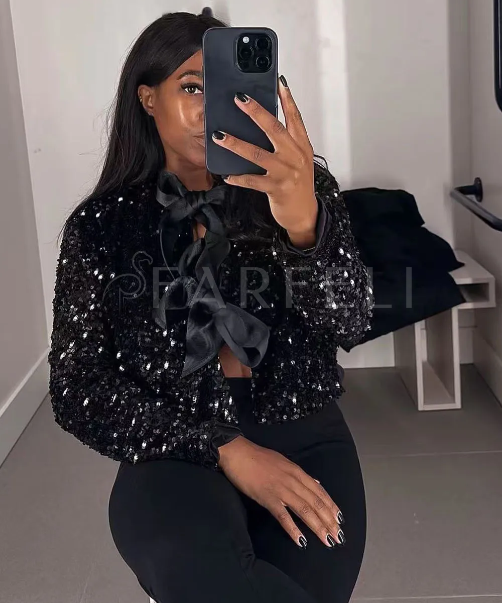 Manteau Glamour Nœud Cult