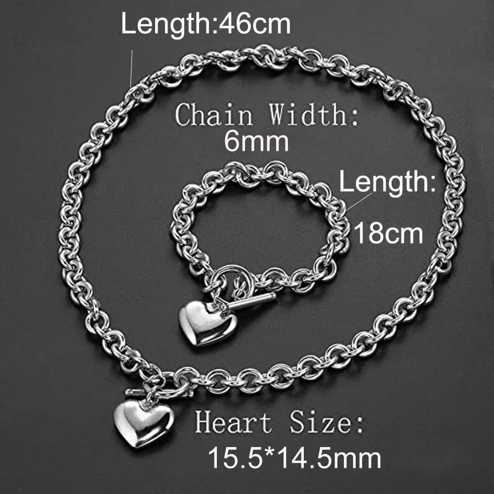 Collier et Bracelet en Chaîne
