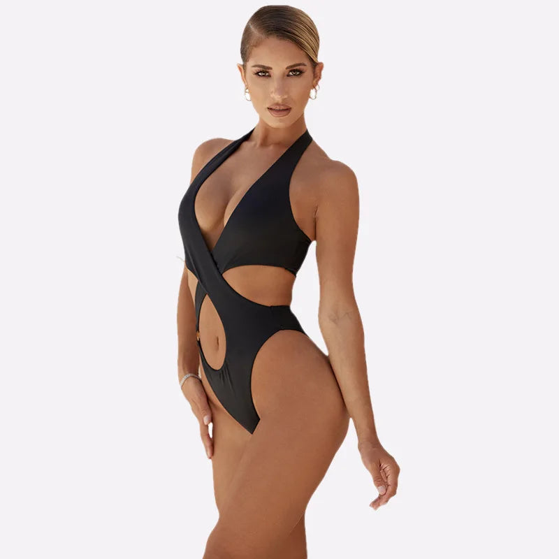 Maillot à Découpes Féminin