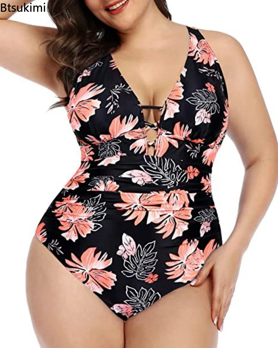 Maillot Grande Taille Décolleté en V