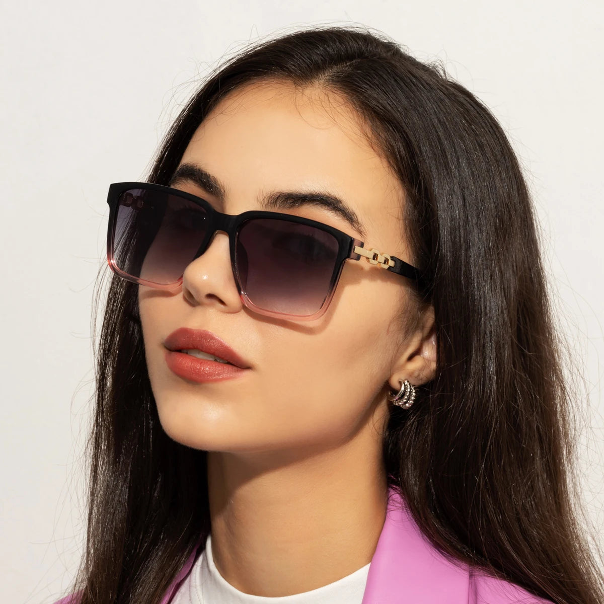 Lunettes Carrées Dégradées
