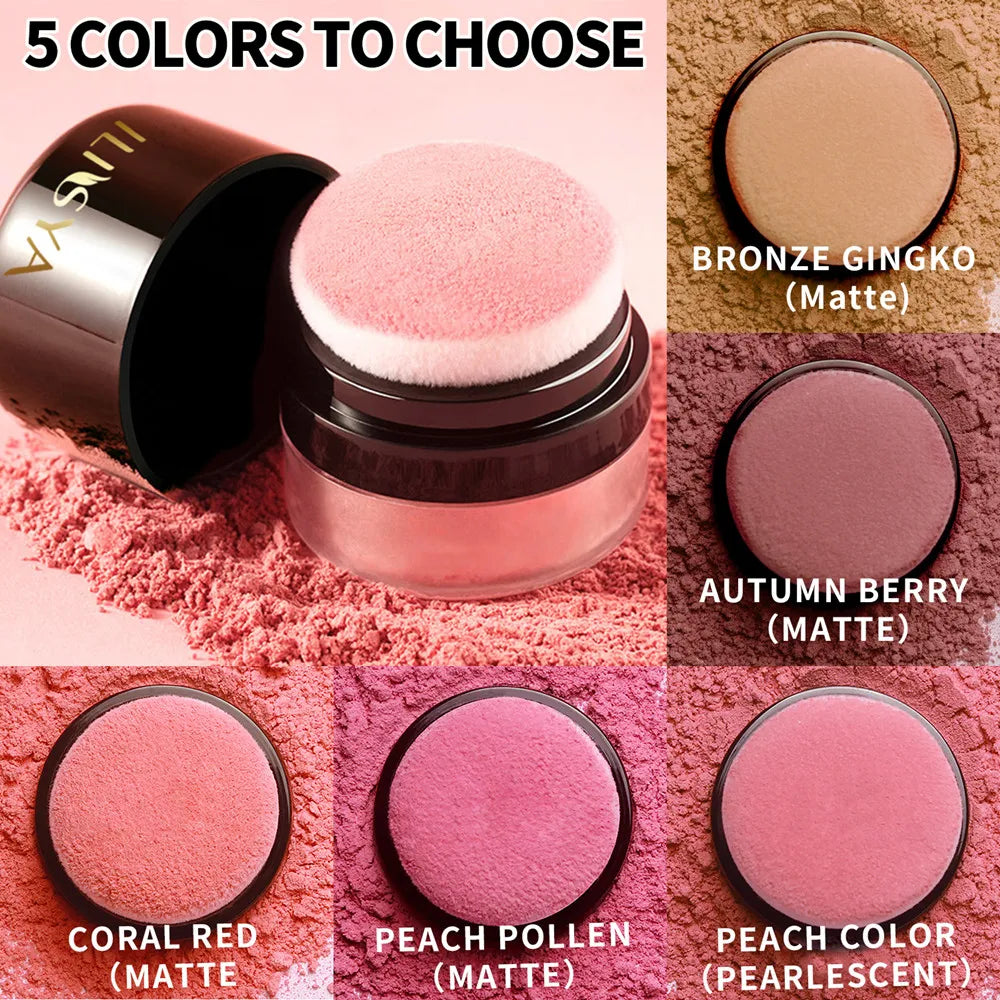 Blush avec Éponge Applicatrice