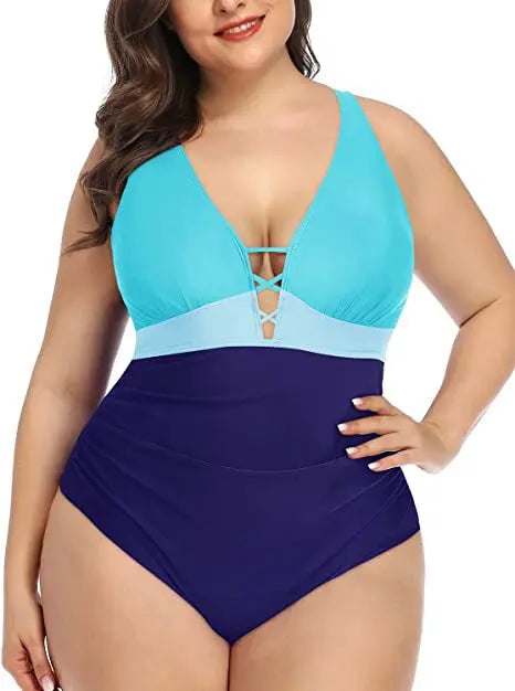 Maillot Grande Taille Décolleté en V