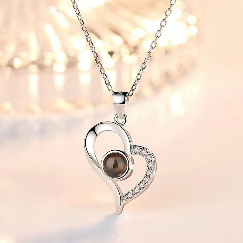 Collier Rose Éternelle