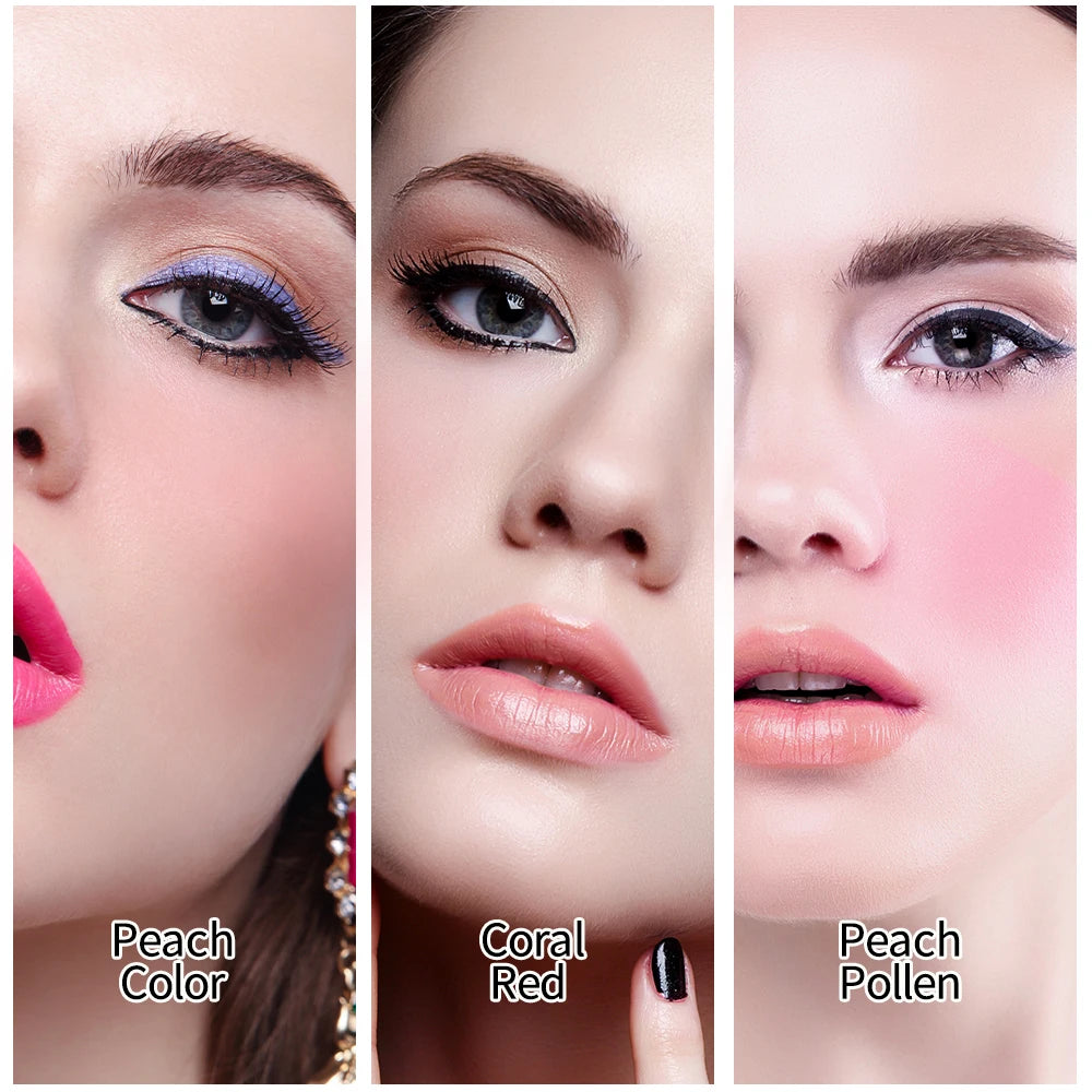 Blush avec Éponge Applicatrice