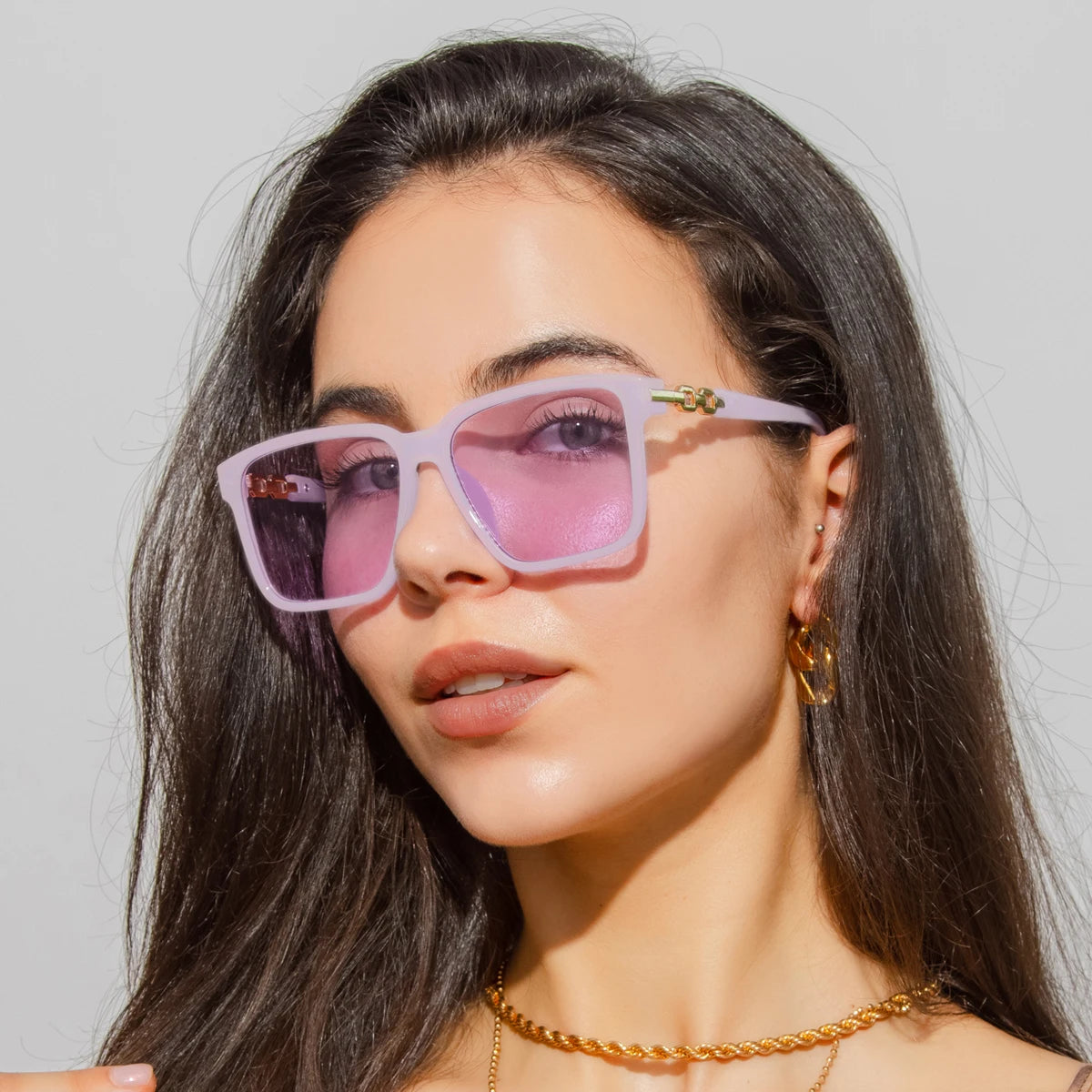 Lunettes Carrées Dégradées