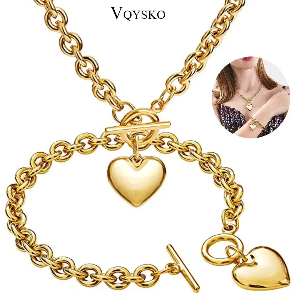 Collier et Bracelet en Chaîne