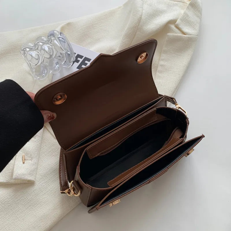 Sac Style avec Boucle et Bandoulières