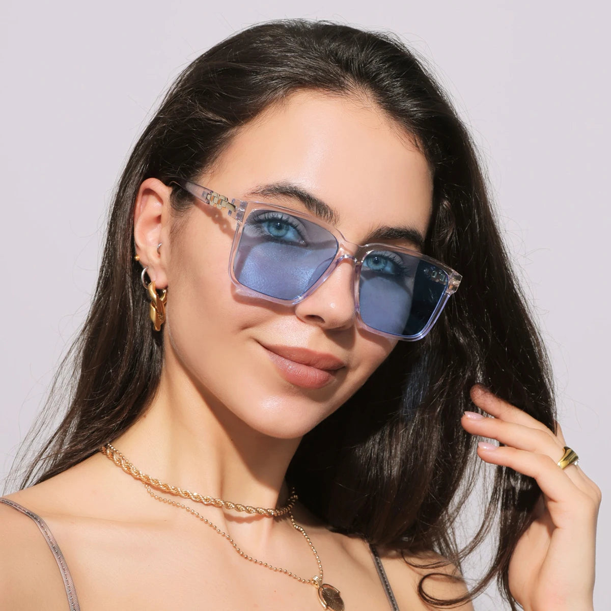Lunettes Carrées Dégradées