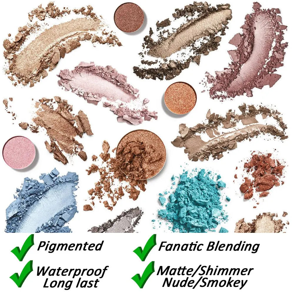 Palette Complète de Fards à Paupières