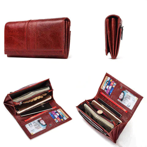 Portefeuille Femme Luxe Subtil