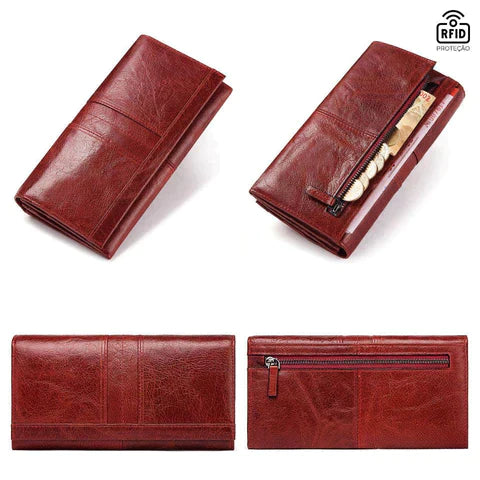 Portefeuille Femme Luxe Subtil