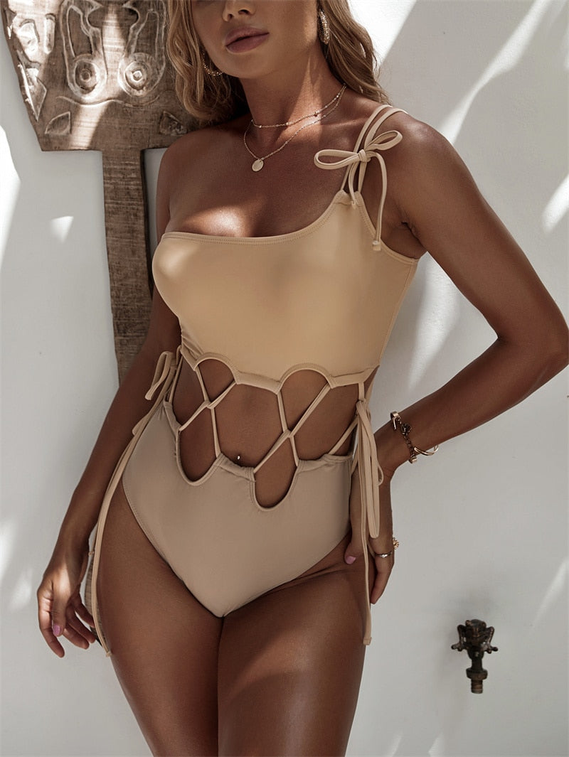 Maillot Femme Élégance Maritime