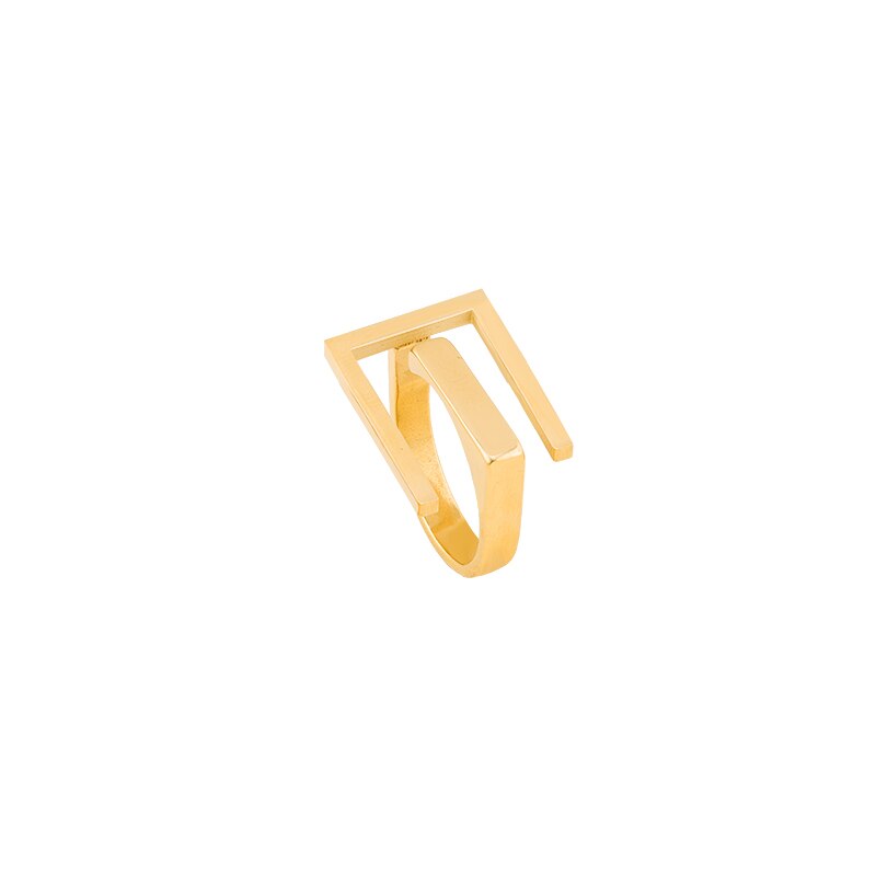 Bague Féminine au Style Unique Géométrique
