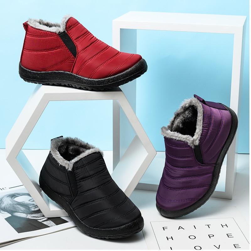 Bottes d'Hiver Imperméables pour Femme