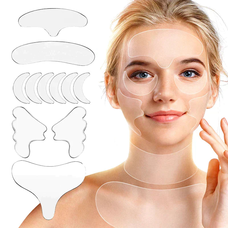 Autocollants en Silicone Anti-Rides et Marques sur la Peau