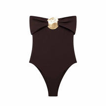 Body Femme Été – Épaules Nues & Boucle Organique